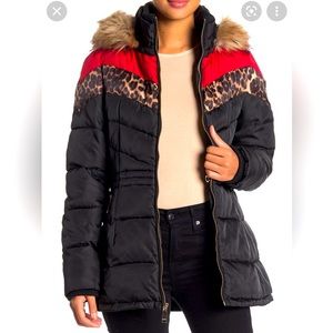 NWT Nine West thick & heavy Puffer Jacket Coat Sz XS/ small Sz 2 or 4
